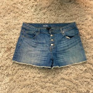 Mossimo High Rise Denim Shorts 12